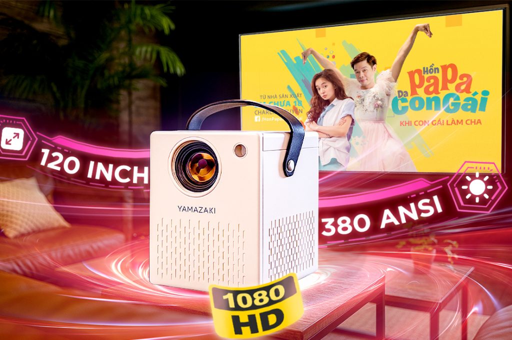 MÁY CHIẾU MINI YAMAZAKi T9 13 Độ phân giải T9