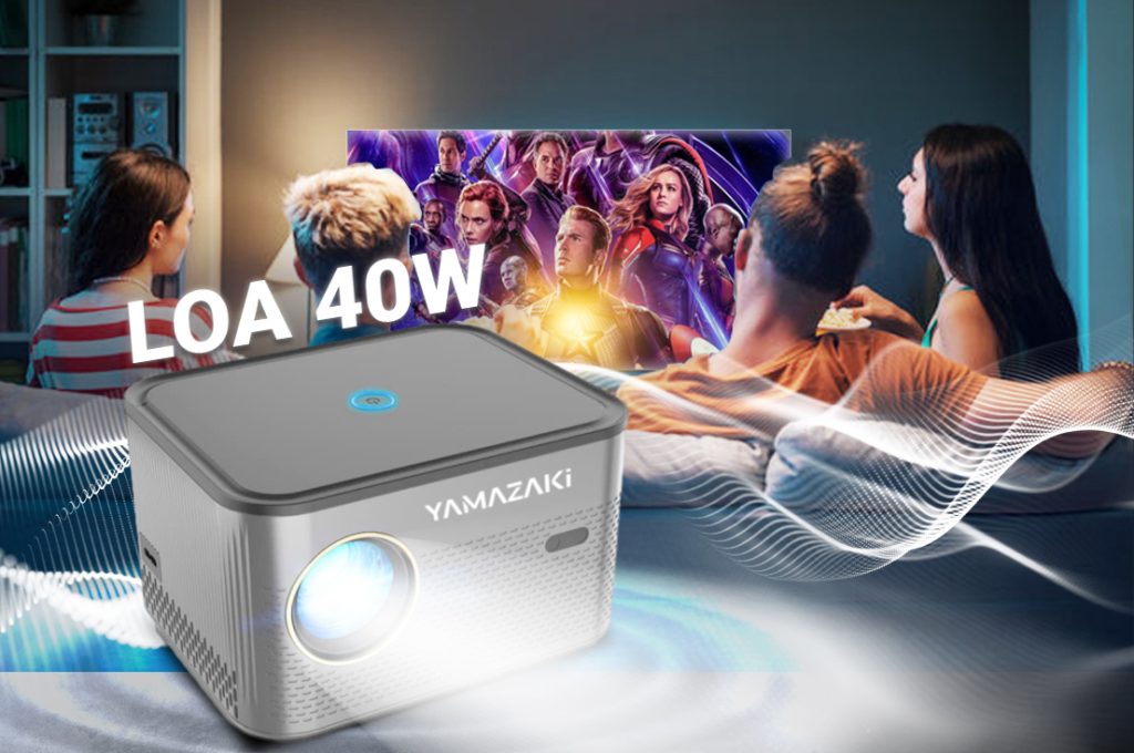 Máy Chiếu Mini YAMAZAKi X9 PRO Y2 14 Loa X9 PRO Y2