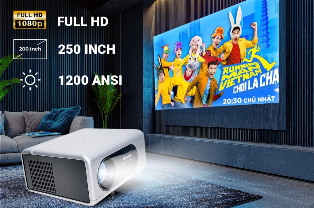 Máy Chiếu Mini YAMAZAKi A4K 13 DO phan giai a4k