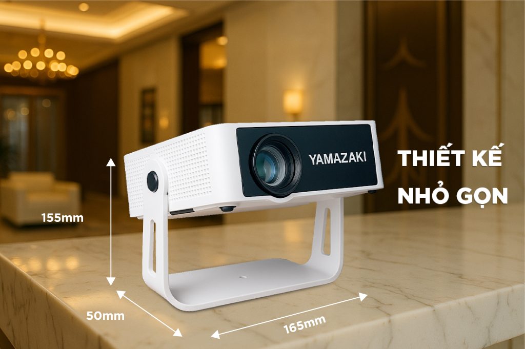 Máy Chiếu Mini YAMAZAKi T9 Ultra 14 Kich thuoc T9 ULtra 01