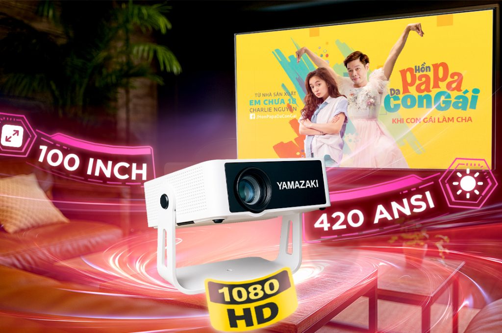 Máy Chiếu Mini YAMAZAKi T9 Ultra 15 t9 ultra Do phan giai