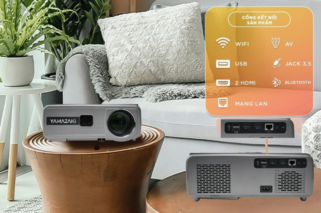 yamazaki a8k lite cổng cắm