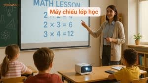 máy chiếu mini lớp học
