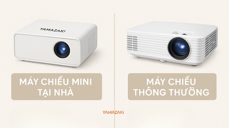 may chiếu tại nhà la gi