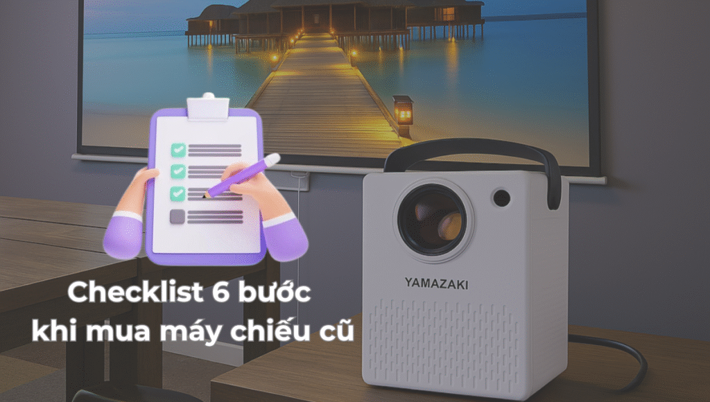 Có nên mua máy chiếu cũ? Kinh nghiệm lựa chọn và lưu ý quan trọng 3 WELLS JET BLUE 4