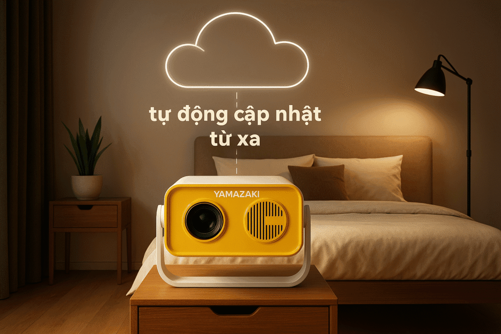 Máy Chiếu Mini YAMAZAKi T8 PRO 16 cập nhật t8 pro