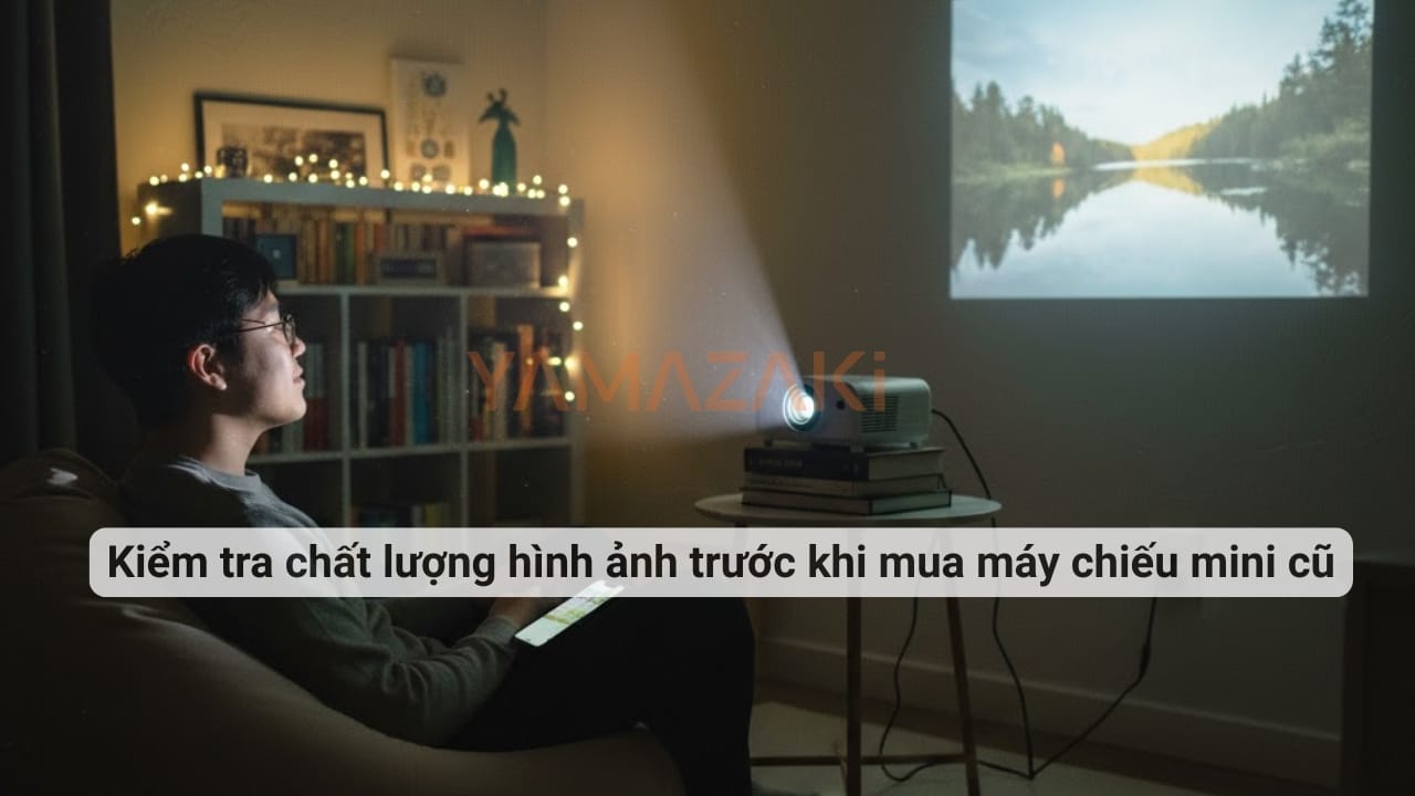 Có nên mua máy chiếu mini cũ? Lời khuyên thật lòng từ người dùng thực tế 3 chất lượng máy chiếu mini củ