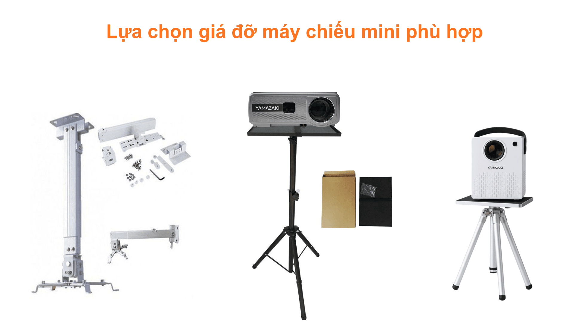 Giá Đỡ Máy Chiếu Mini Chính Hãng – Phụ Kiện Cần Thiết Cho Trải Nghiệm Hoàn Hảo 2 giá đỡ máy chiếu mini phù hợp