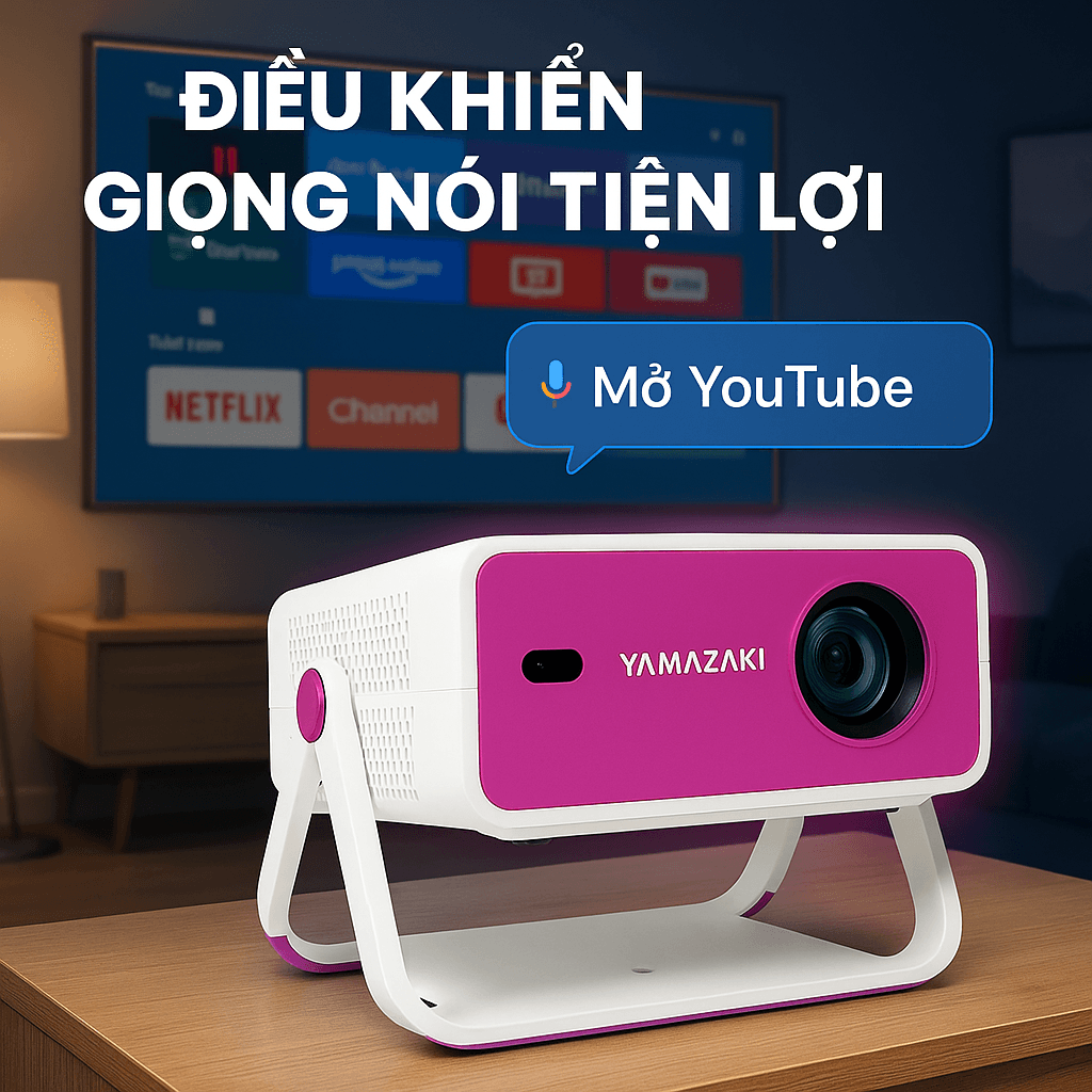 Máy Chiếu Mini YAMAZAKi S5 PRO 15 giong noi s5 pro