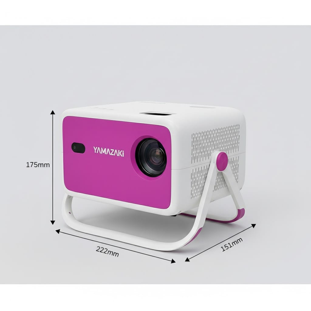 Máy Chiếu Mini YAMAZAKi S5 PRO 8 kich thuoc s5 pro