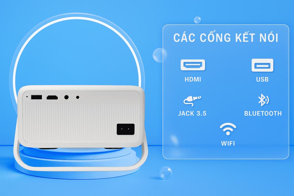 Máy Chiếu Mini YAMAZAKi S5 PRO 11 s5 sau may