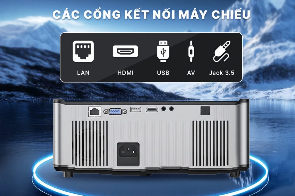 cổng cắm a4k pro