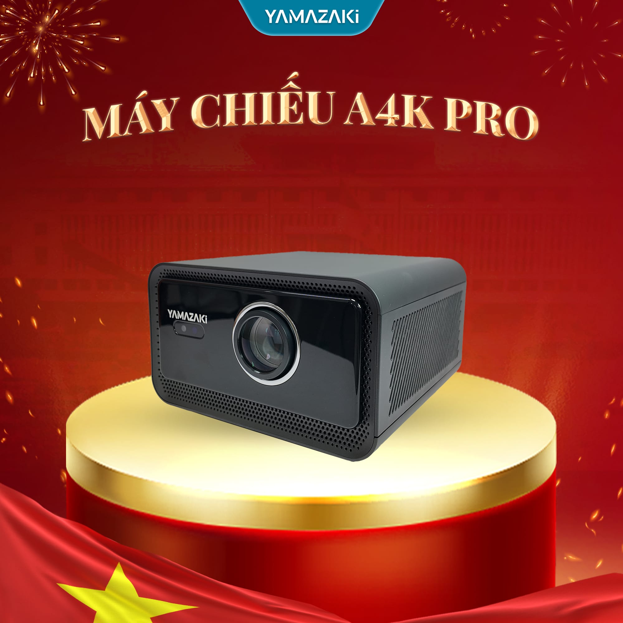 May chieu a4k pro