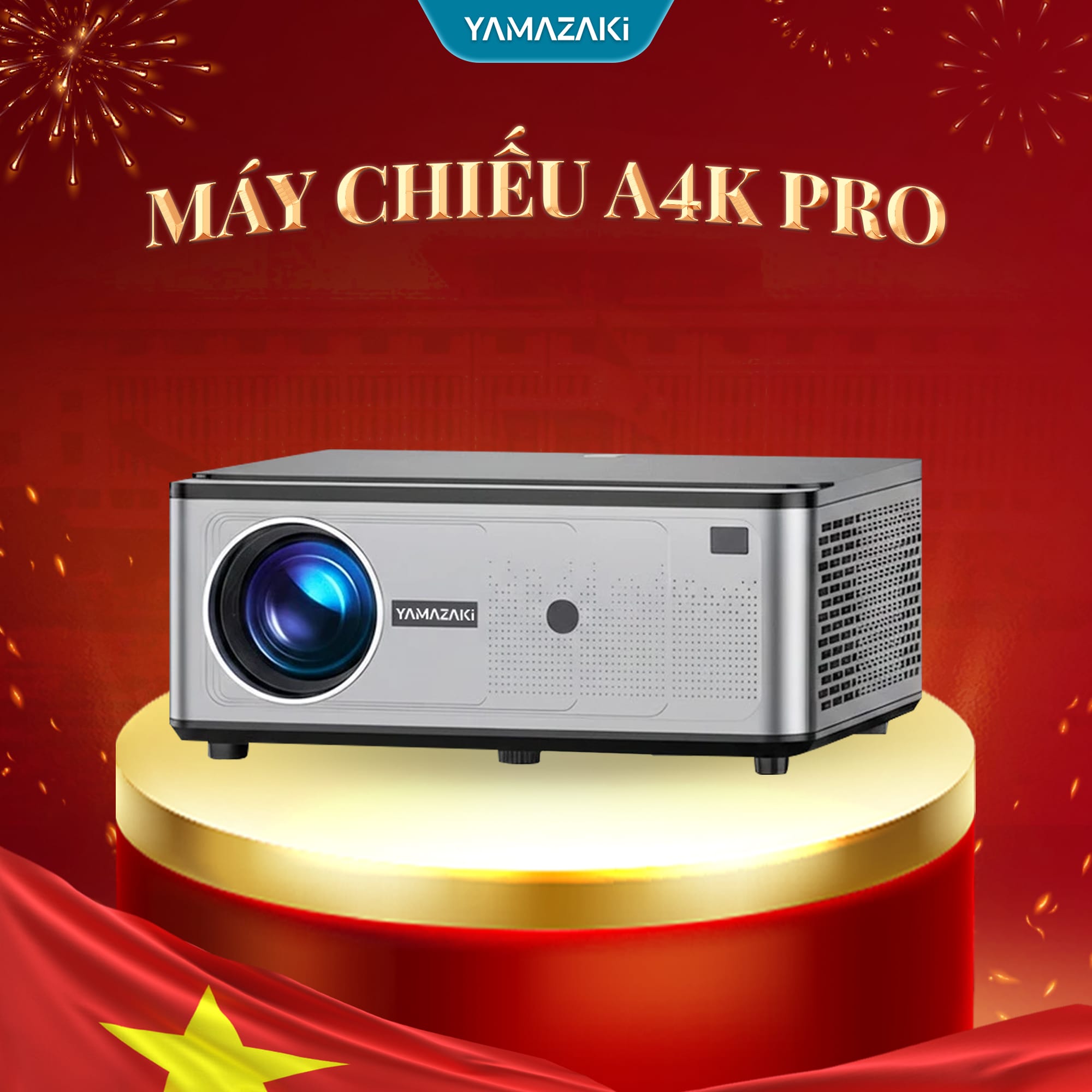Máy Chiếu Mini YAMAZAKi A4K PRO