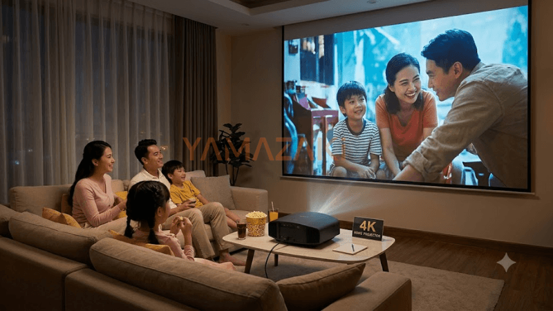 Máy chiếu 4K gia đình: Hướng dẫn chọn mua chi tiết & gợi ý mẫu tốt nhất 2026 1 Máy chiếu 4K gia đình