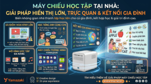 Máy chiếu học tập tại nhà năm 2026 2 Máy chiếu học tập tại nhà