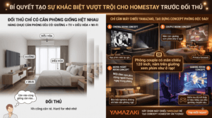 Sự khác biệt vượt trội cho Homestay