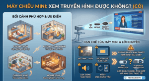 Máy Chiếu Có Xem Truyền Hình Được Không? 5 Cách Xem TV Trên Máy Chiếu 1 Máy chiếu xem truyền hình được không