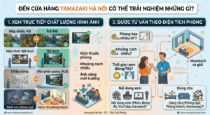 Máy Chiếu Yamazaki Có Cửa Hàng Đại Lý Ở Hà Nội Không? 1 đại lý yamazaki hà nội